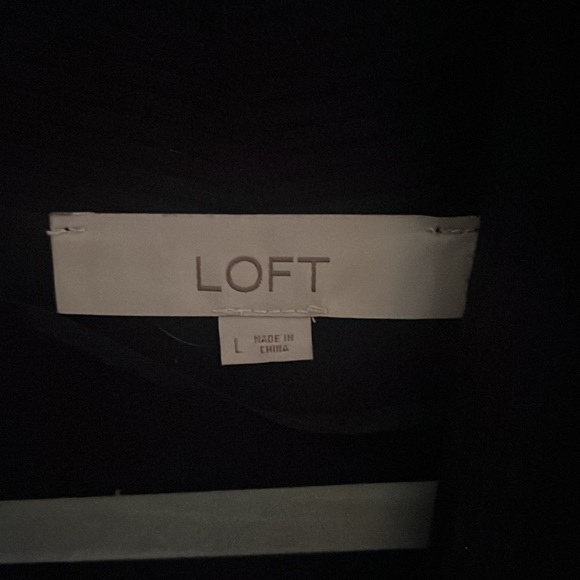 Worn 1x loft cardigan!!, size L in black - Picture 3 of 3